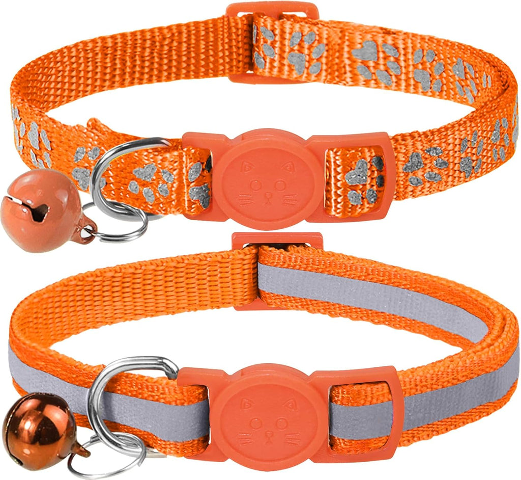 Taglory Reflective Cat Collar with Bell and | ObaPet