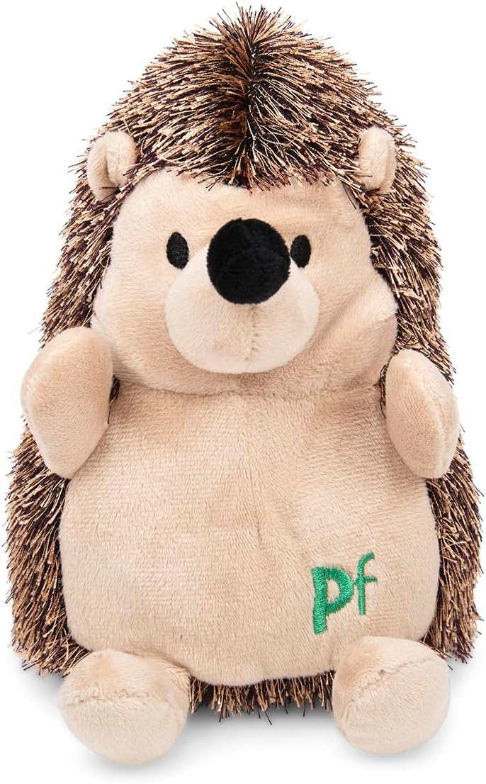 Petface Heston Hedgehog Plush Dog Toy (Pack of 1)