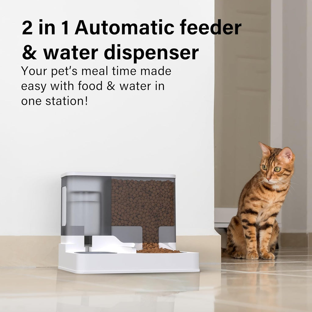 Automatic Food Feeder and Waterer Set 3.2L, 2 | ObaPet