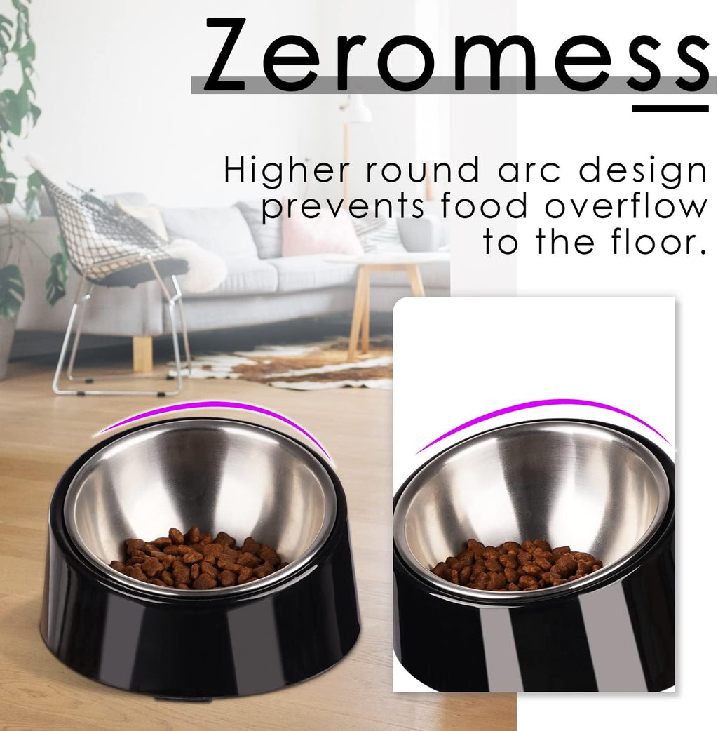SuperDesign Mess Free 15° Slanted Bowl for Dogs | ObaPet