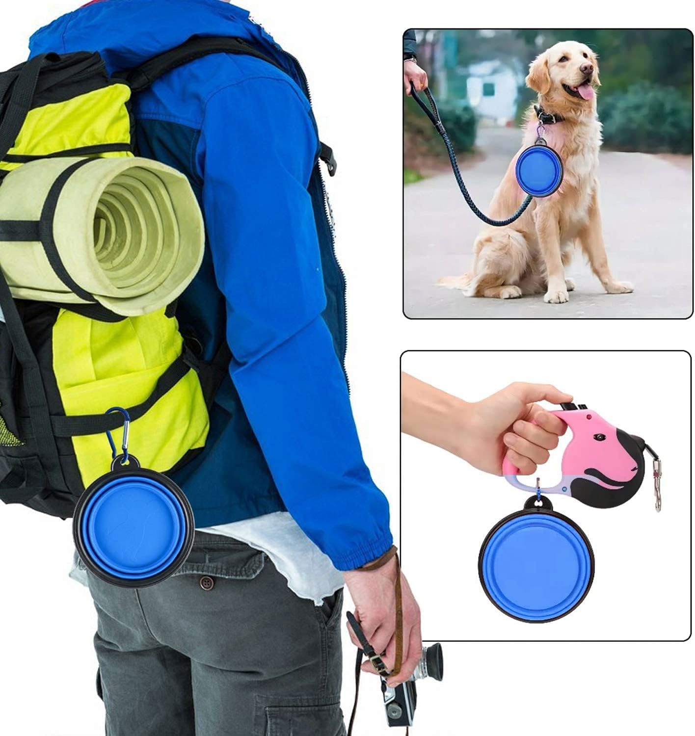 Collapsible Dog Bowl,Collapsible Dog Water Bowls | ObaPet