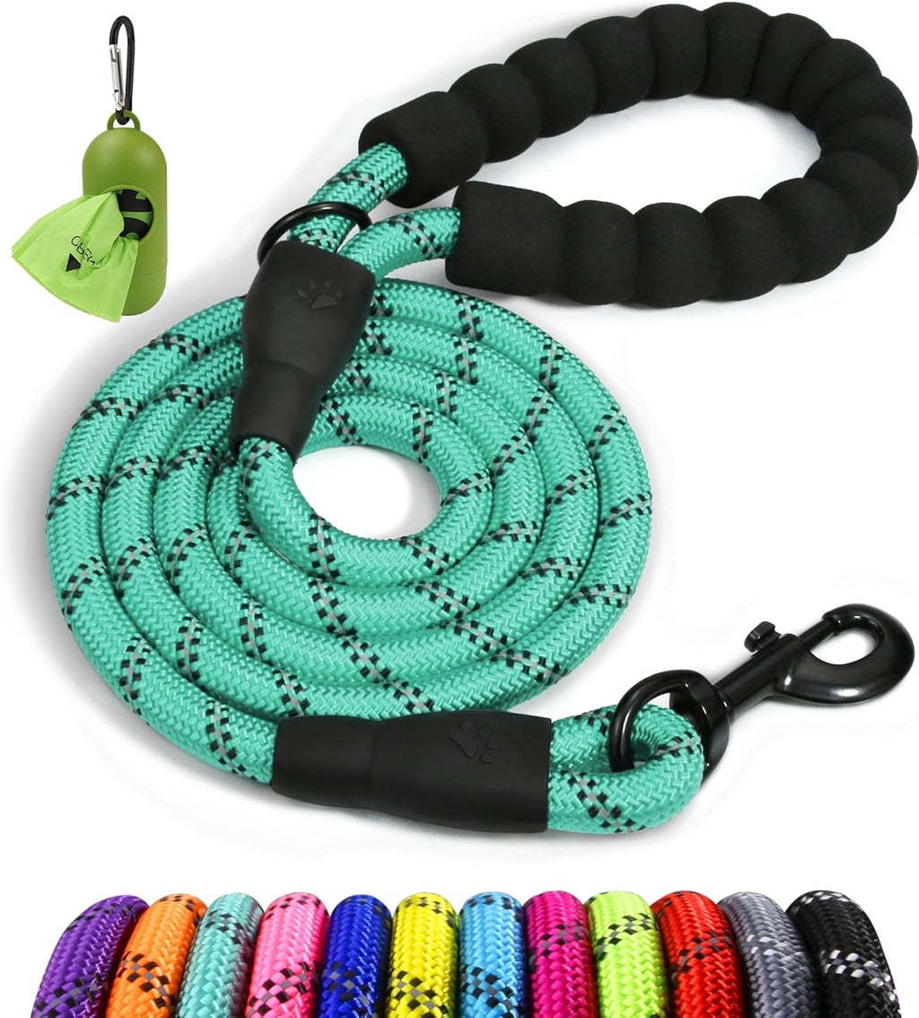 Taglory Rope Dog Lead with Soft Padded Handle, | ObaPet