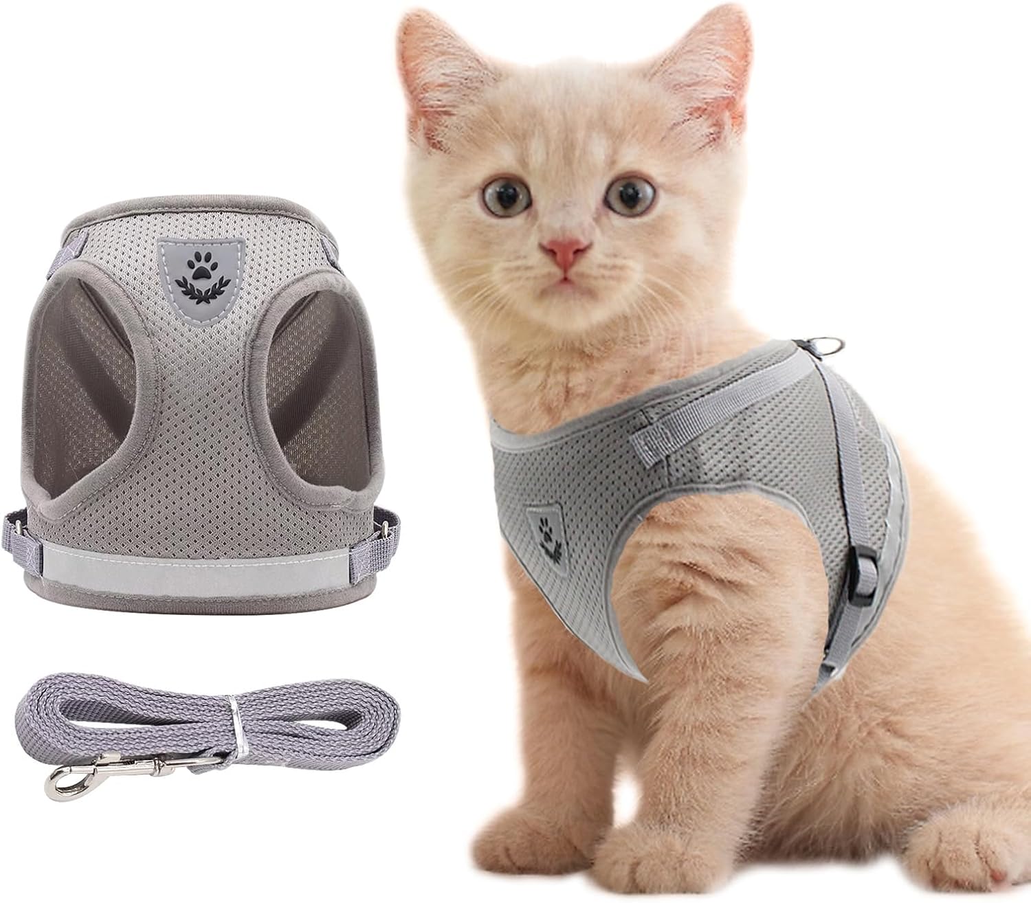 Anlitent Soft Mesh No Pull Cat Harness and Lead | ObaPet