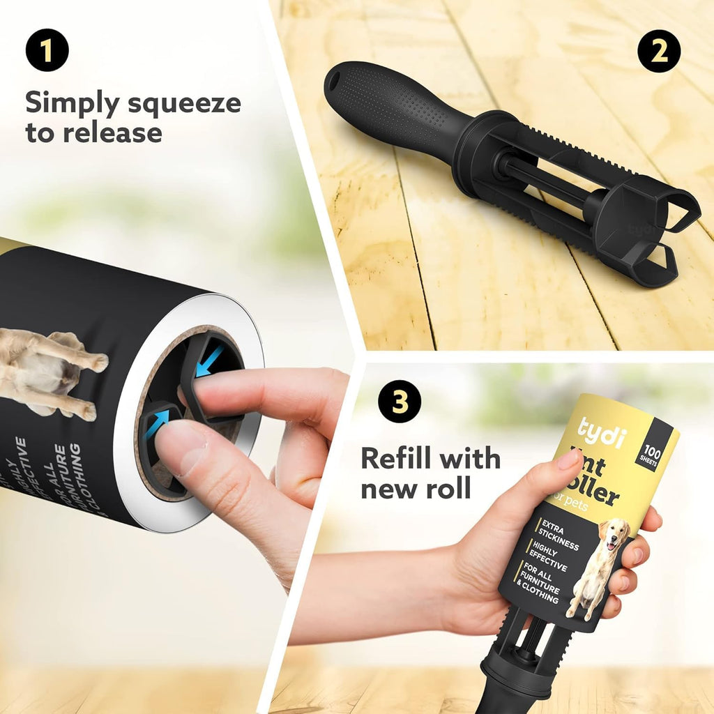 Tydi Pet Lint Roller Value Pack | ObaPet