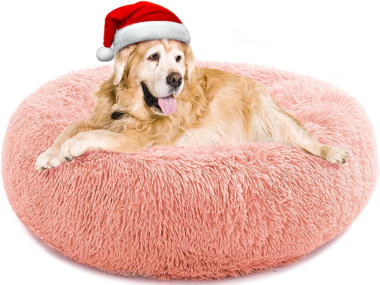 YOJOGEE Calming Donut Puppy Bed for Medium Small | ObaPet