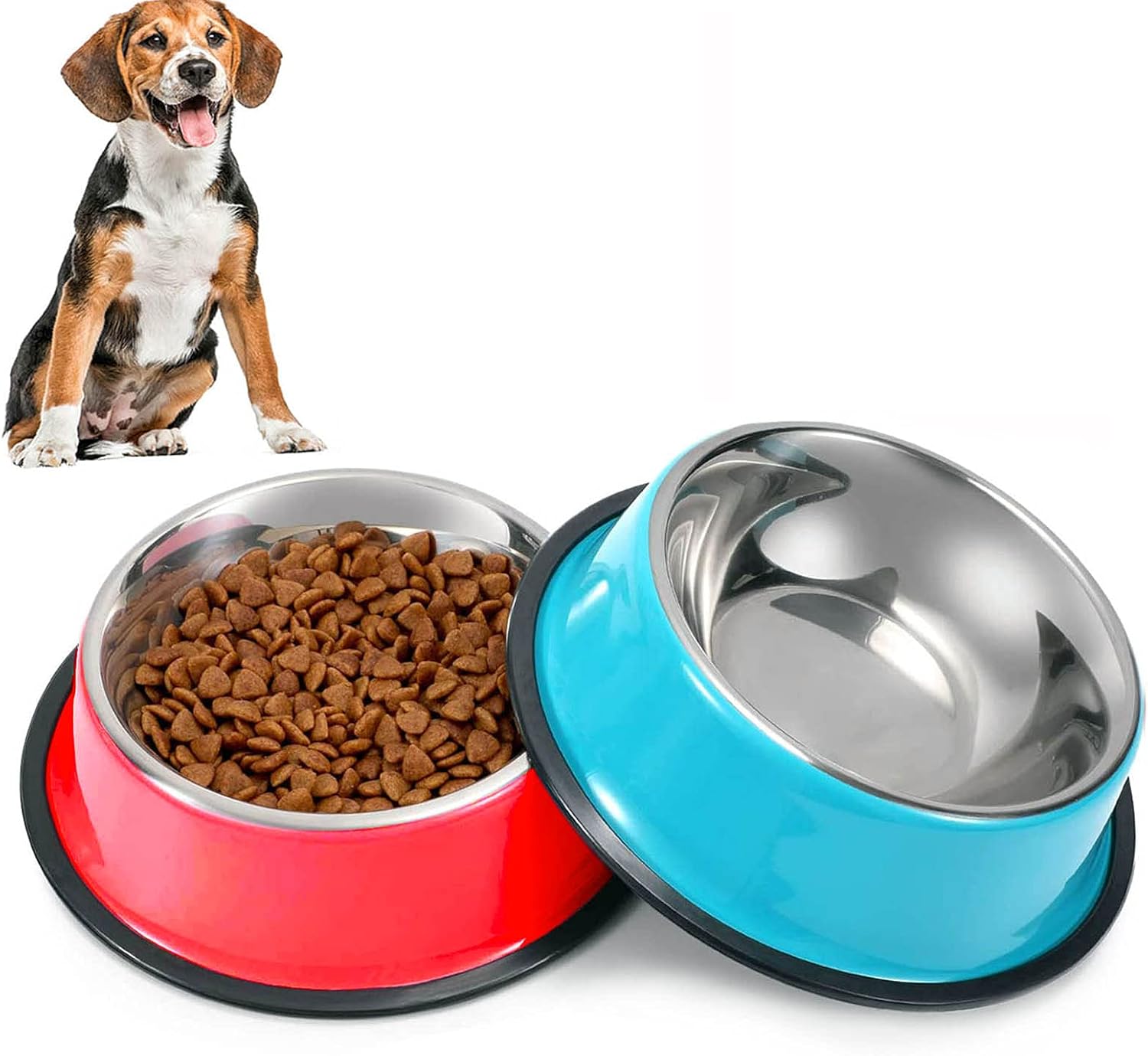 SUOXU Dog Bowl,Stainless Steel Dog | ObaPet