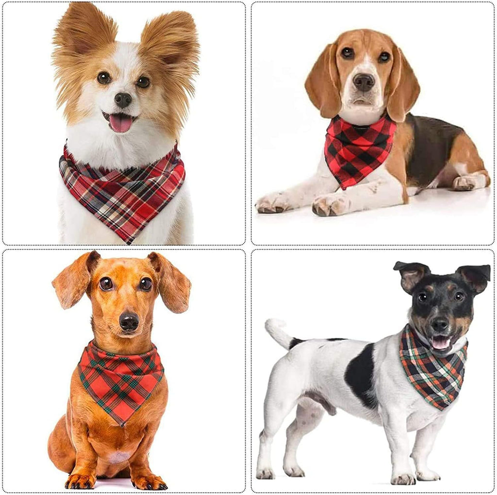 VIPITH, Bandana for Dogs, Pack of 8 Washable | ObaPet