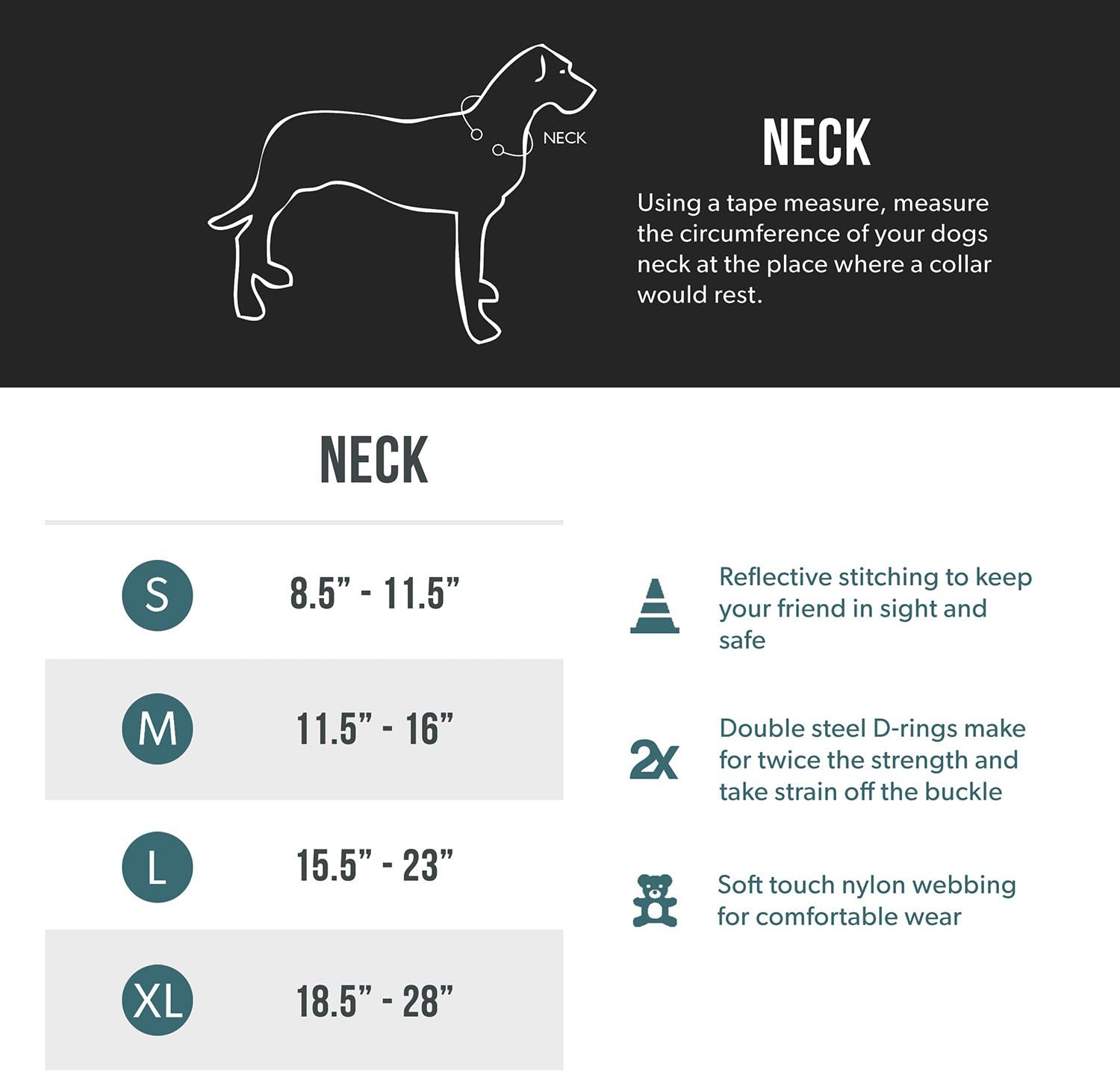 EZYDOG Double Up Dog Collar | ObaPet
