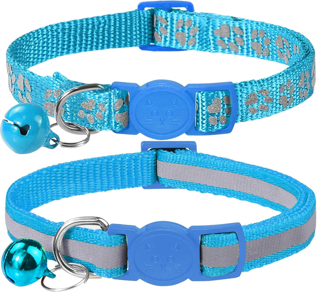 Taglory Reflective Cat Collar with Bell and | ObaPet