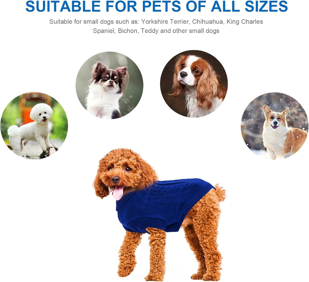 Small Dog Jumper, Warm Puppy Sweater for Small | ObaPet