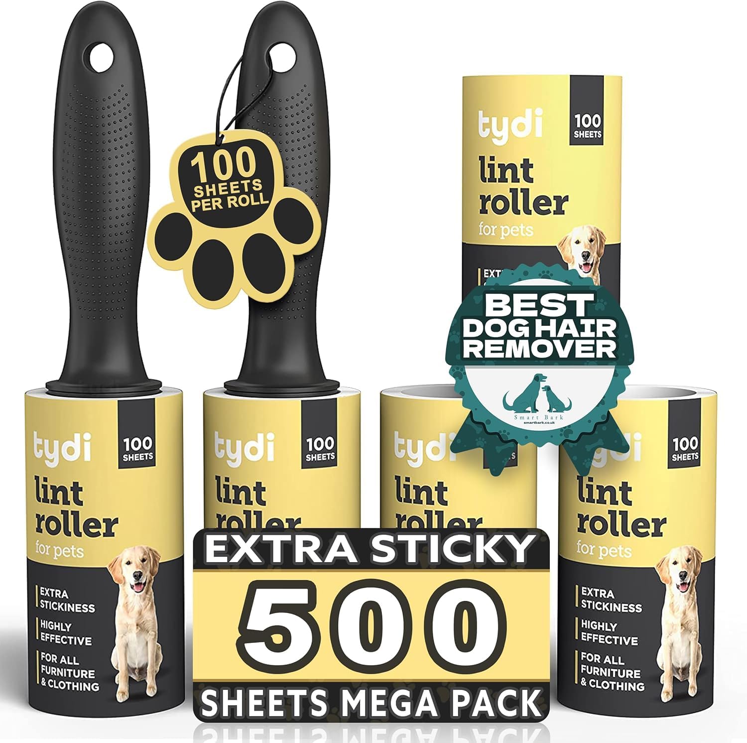 Tydi Pet Lint Roller Value Pack | ObaPet