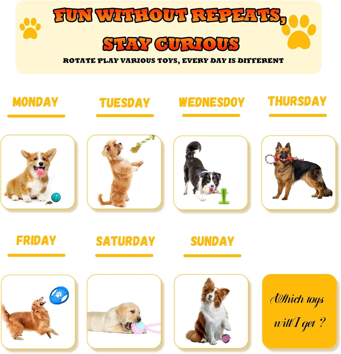 Leipple 20 Pack Luxury Dog Chew Toys for Puppy, Cute Small Dog Toys with Ropes Puppy Chew Toys, Interactive Dog Toys and Squeaky Puppy Toys for Small Dogs