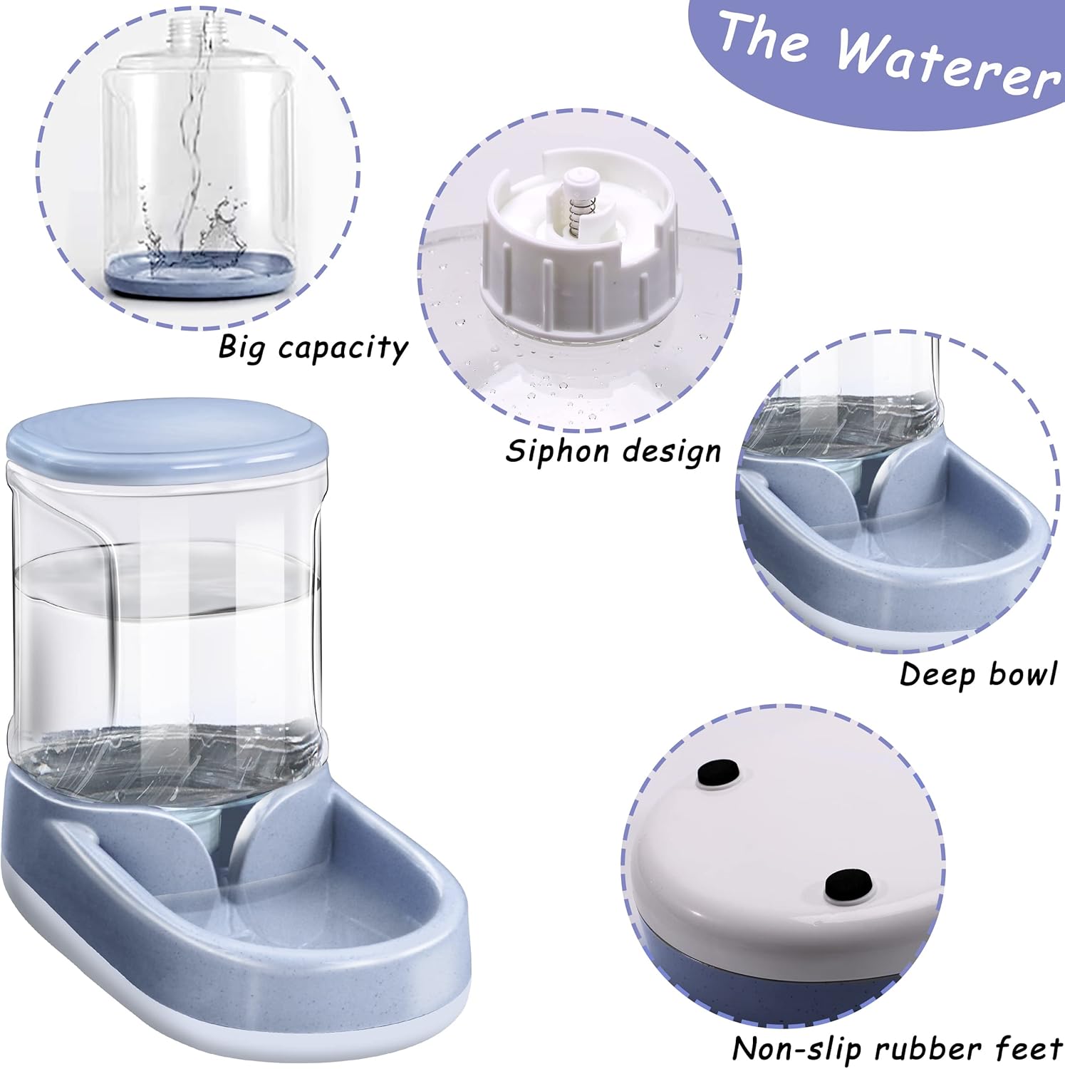 Lucky-M Pets Automatic Feeder and Waterer | ObaPet