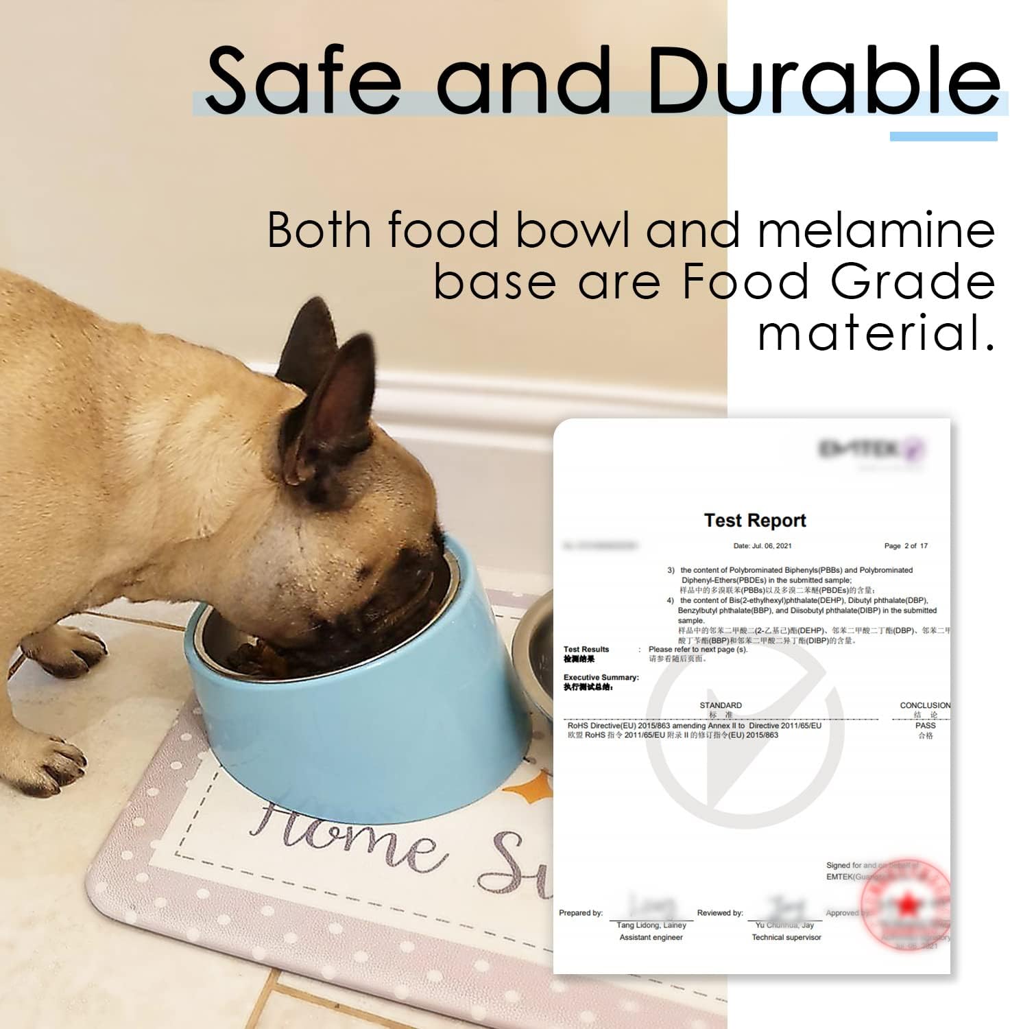 SuperDesign Mess Free 15° Slanted Bowl for Dogs | ObaPet