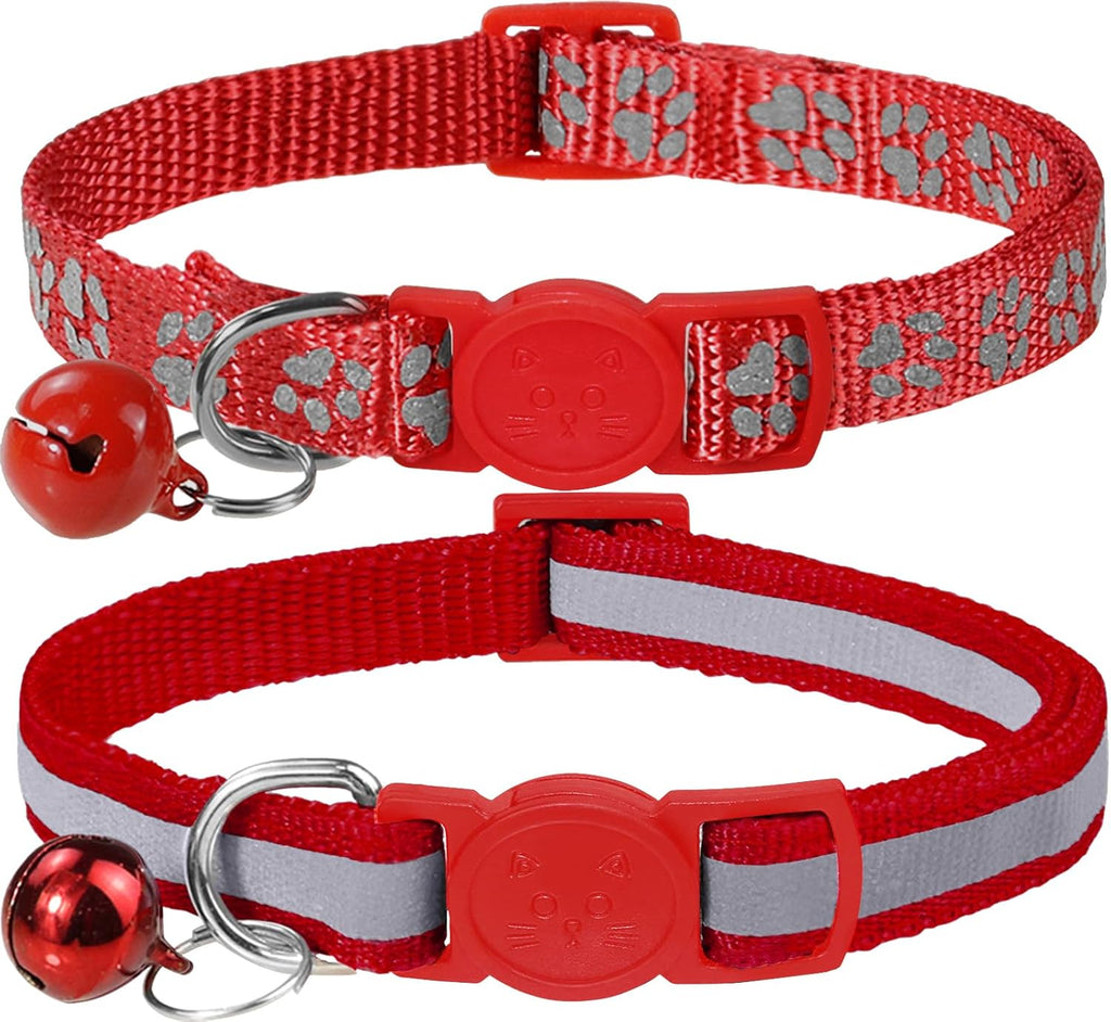 Taglory Reflective Cat Collar with Bell and | ObaPet