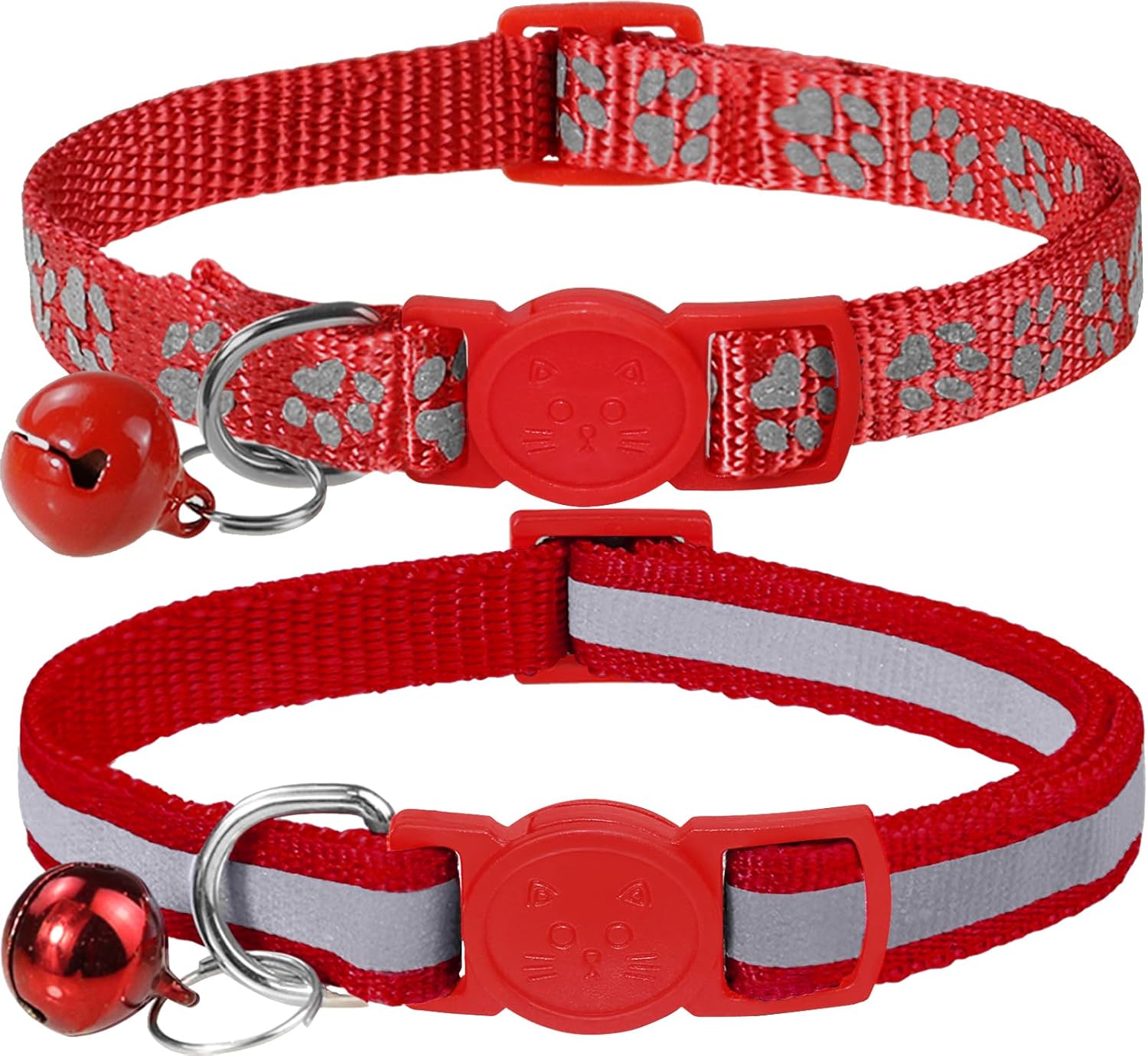 Taglory Reflective Cat Collar with Bell and | ObaPet