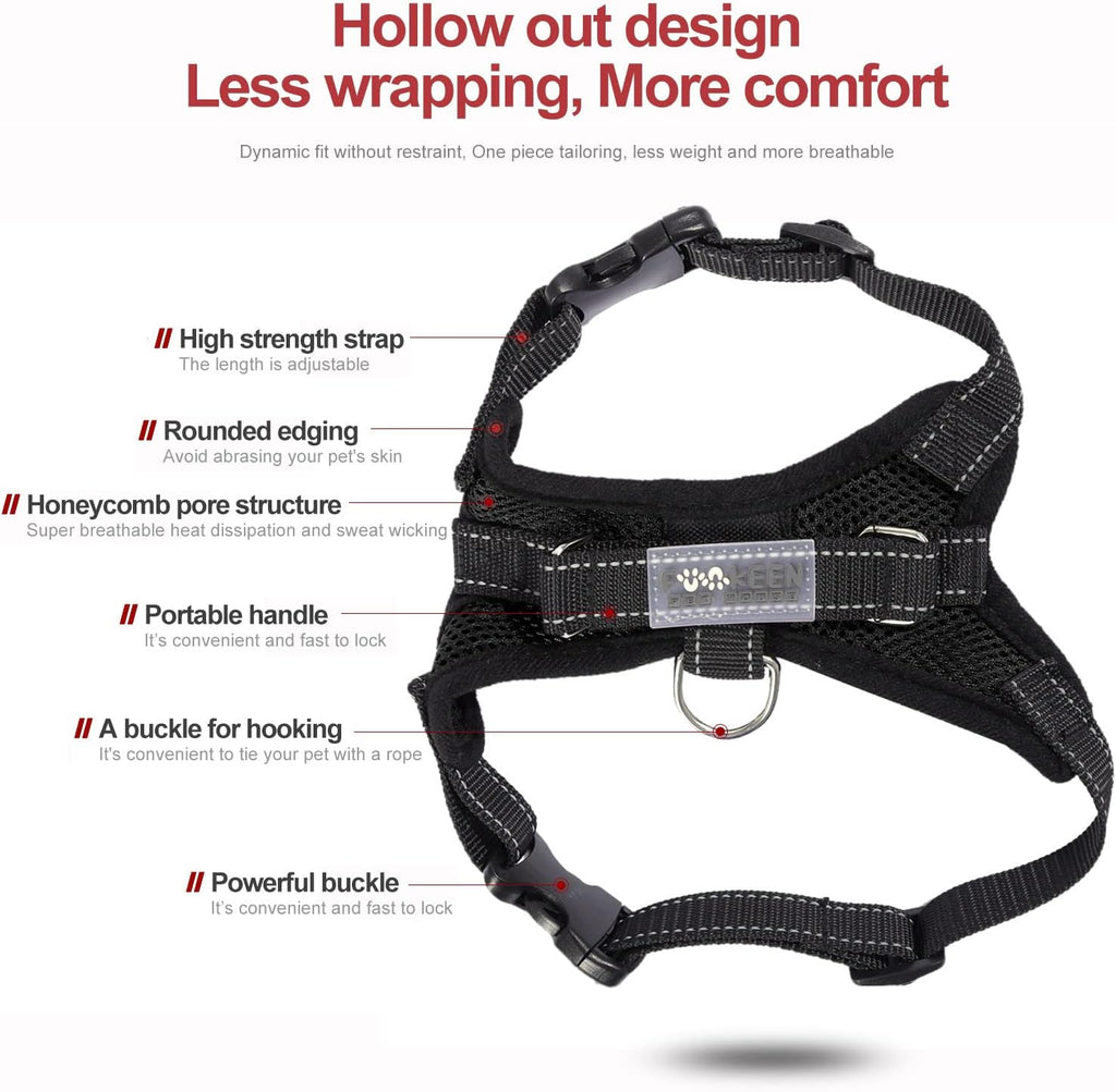 Dog Harness Mesh Breathable Comfortable Pet Vest | ObaPet