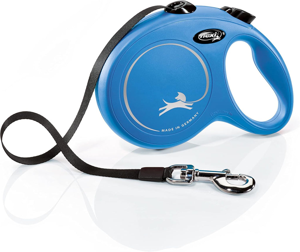 Flexi New Classic Tape Blue Large 8m Retractable | ObaPet