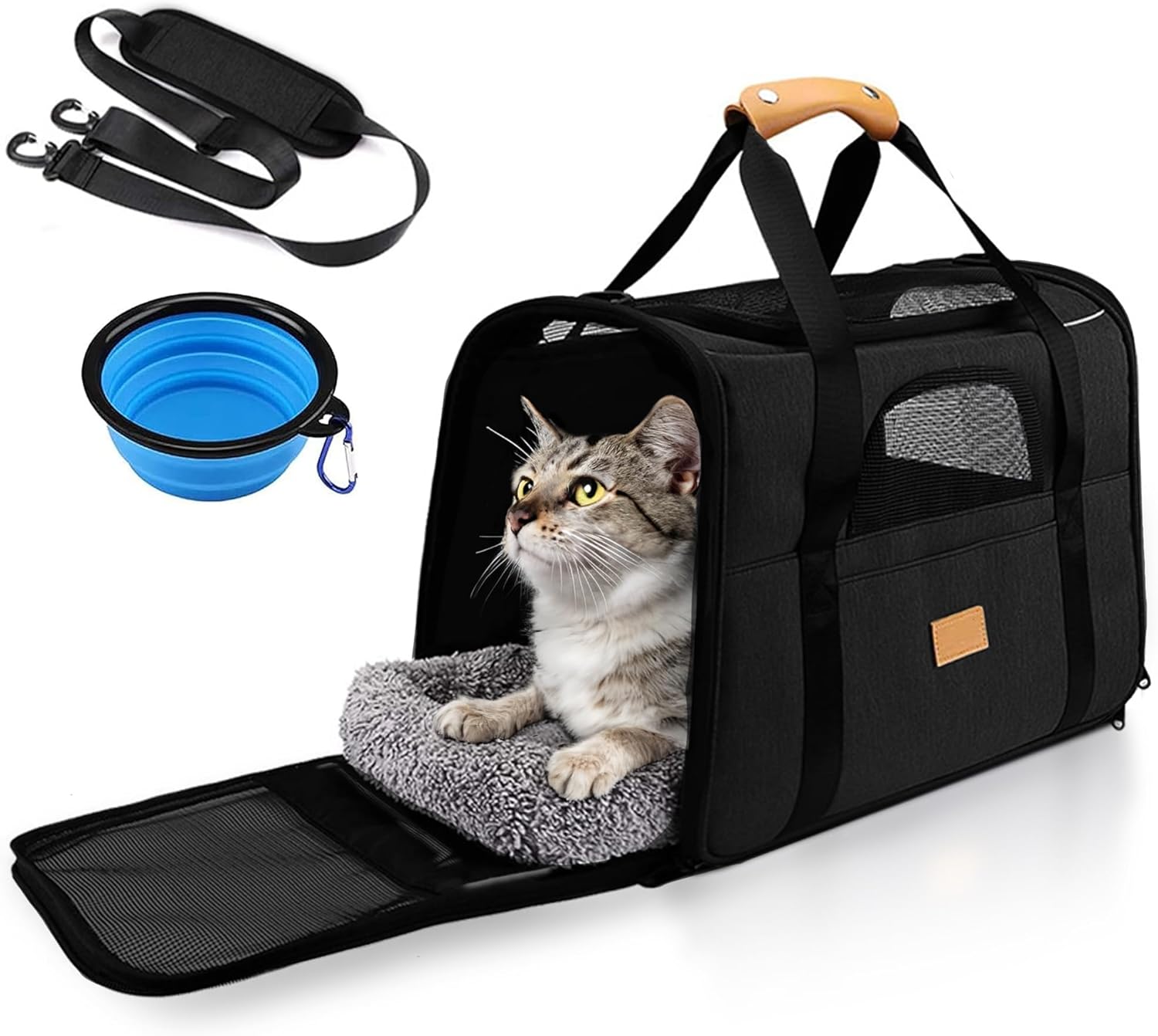 SOKANA Foldable Cat Carrier - Large Pet Carrier | ObaPet