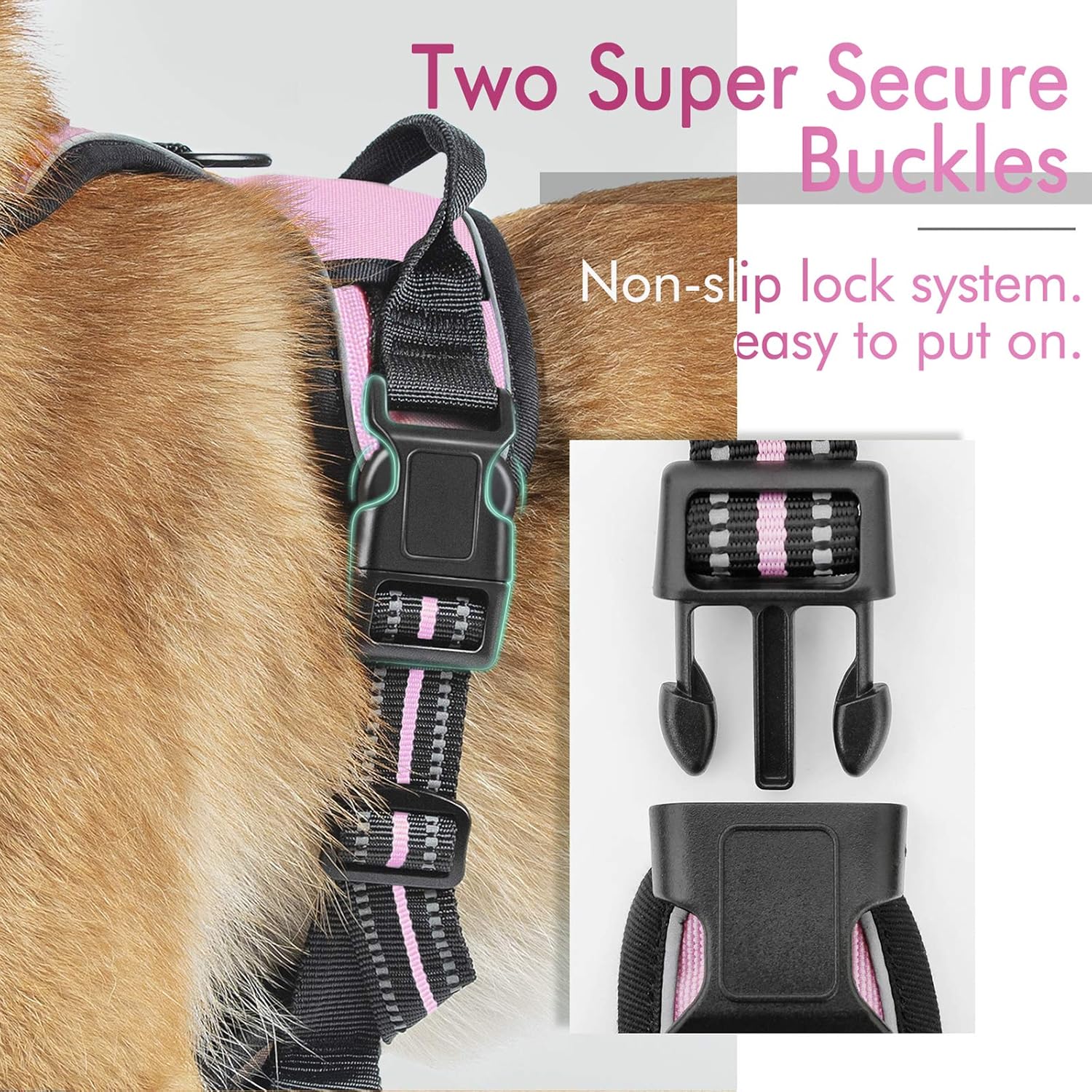 rabbitgoo Dog Harness Dog No Pull Pet Harness | ObaPet