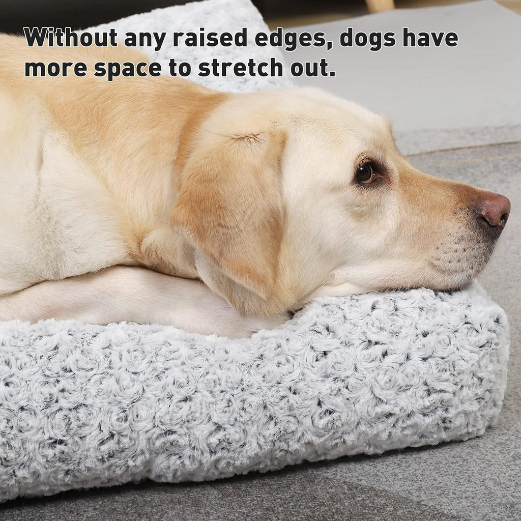 KSIIA Large Dog Bed Washable, Calming Dog Bed, | ObaPet