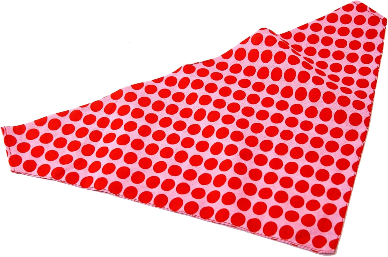 Red Nose Day 2025 Polka Dot Dog Bandana S/M - On Behalf of Comic relief