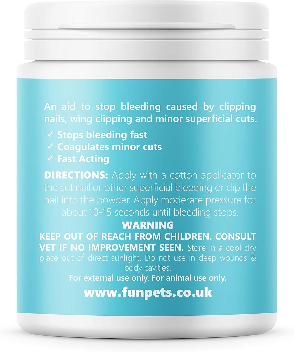 PetSol Styptic Powder For Pets (Large 50g Tub) | ObaPet