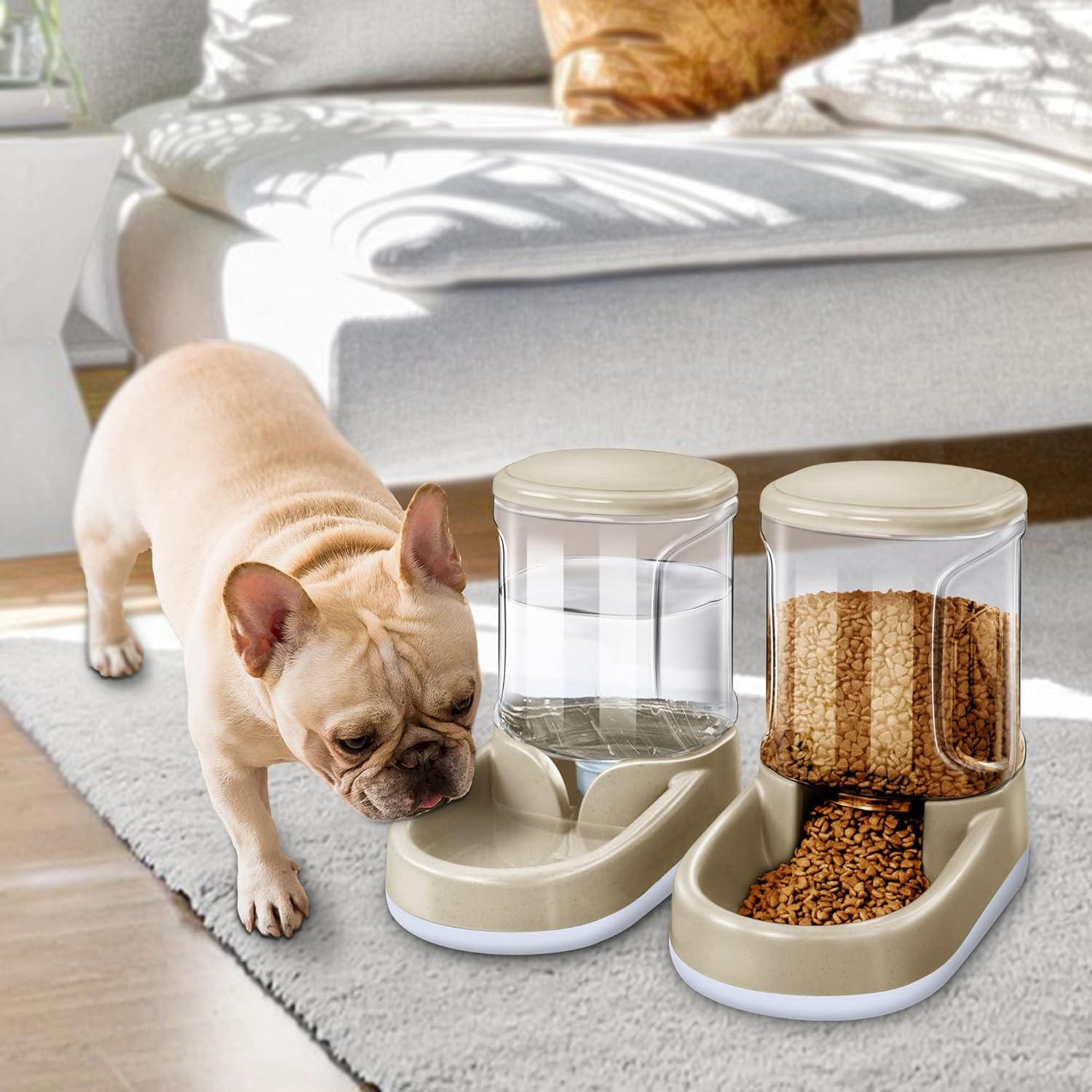 Lucky-M Pets Automatic Feeder and Waterer | ObaPet