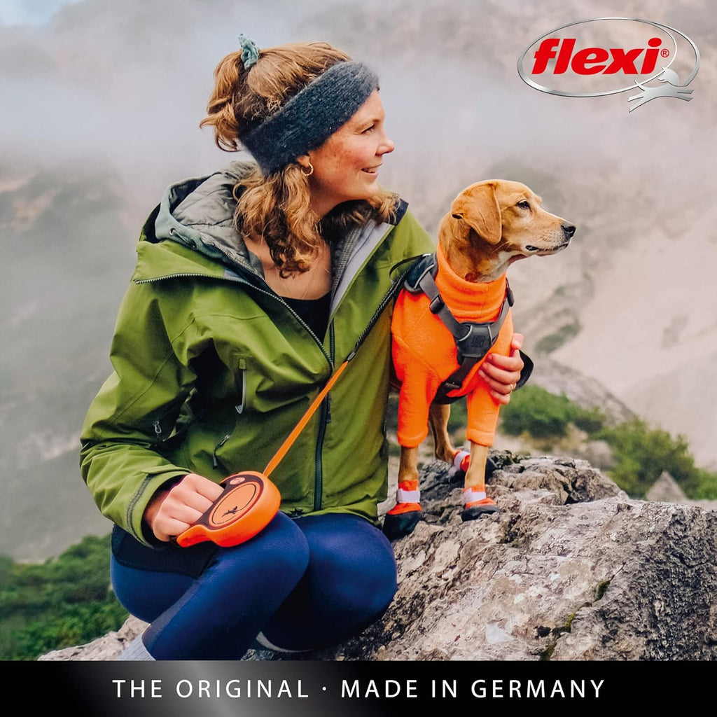 Flexi New Classic Tape Blue Large 8m Retractable | ObaPet