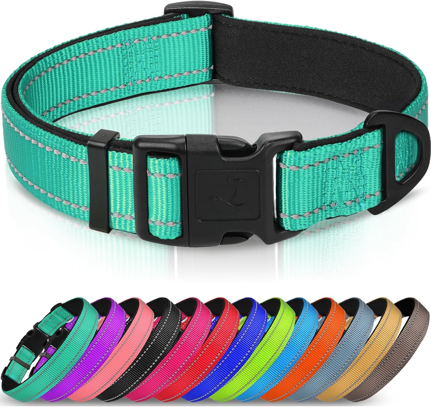 Joytale Reflective Dog Collar, Soft Neoprene | ObaPet