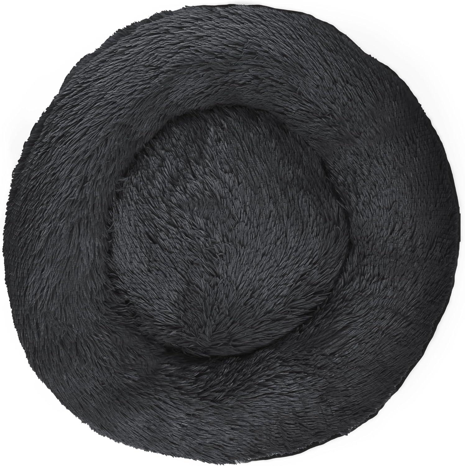 Woof & Whiskers Donut Beds For Dogs Grey Dog Bed | ObaPet