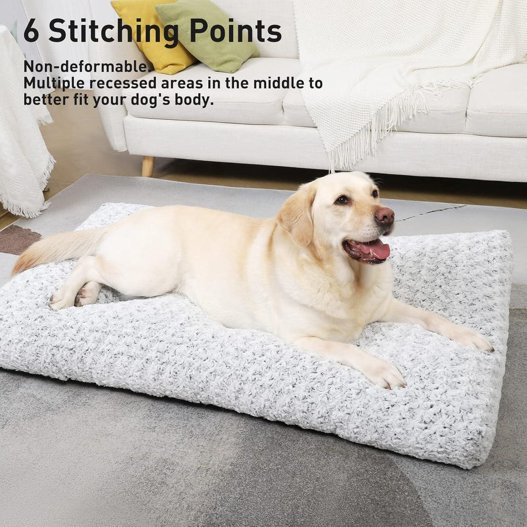 KSIIA Large Dog Bed Washable, Calming Dog Bed, | ObaPet