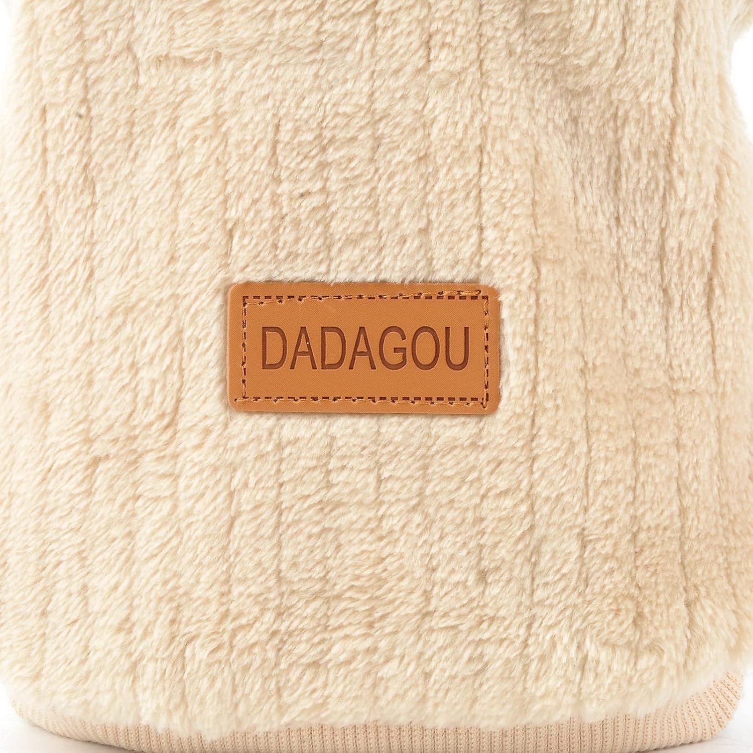 SMALLLEE_LUCKY_STORE Pet Ribbed Fleece Jumpers Pullover Sweatshirt for Small Dogs Cat,Puppy Yorkie Chihuahua Warm Sweater Winter Clothes
