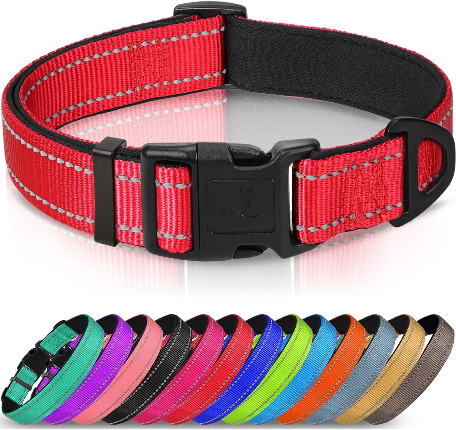 Joytale Reflective Dog Collar, Soft Neoprene | ObaPet
