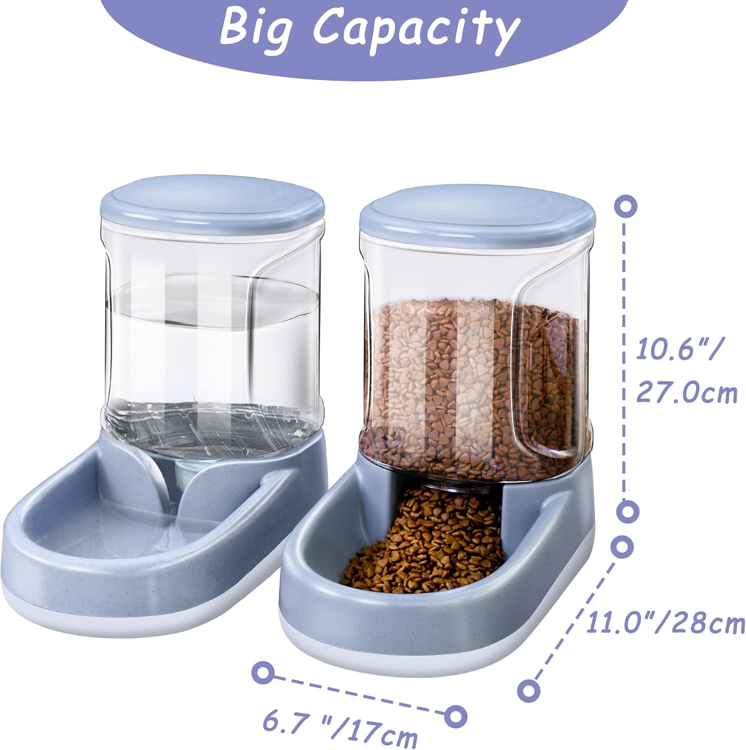 Lucky-M Pets Automatic Feeder and Waterer | ObaPet