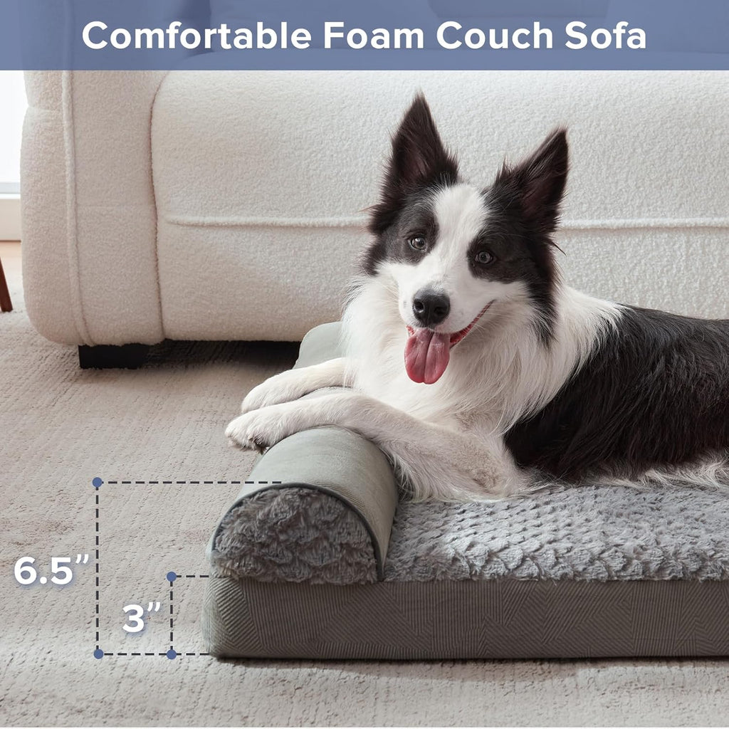 FURTIME Large Dog Bed(89 x 64cm), Orthopedic | ObaPet
