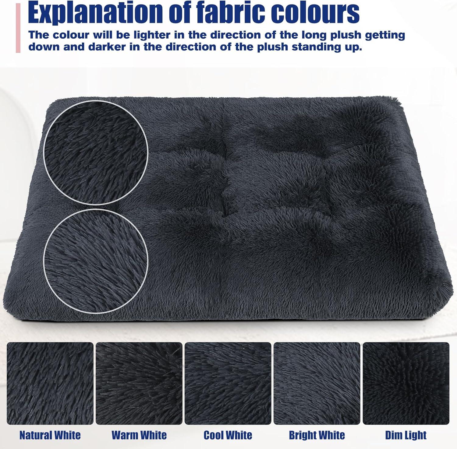 KSIIA Large Dog Bed Washable, Calming Dog Bed, | ObaPet