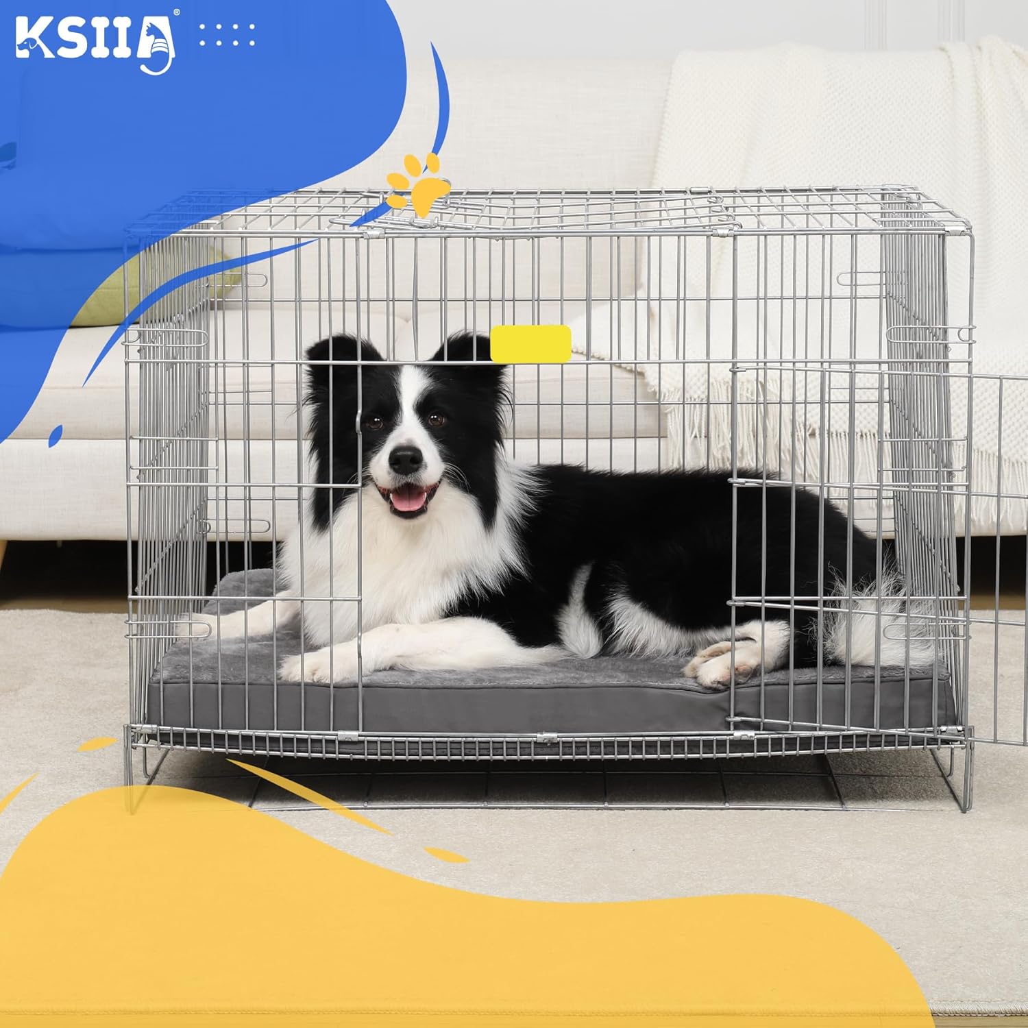 KSIIA Dog Beds Large Washable, Orthopedic Dog | ObaPet