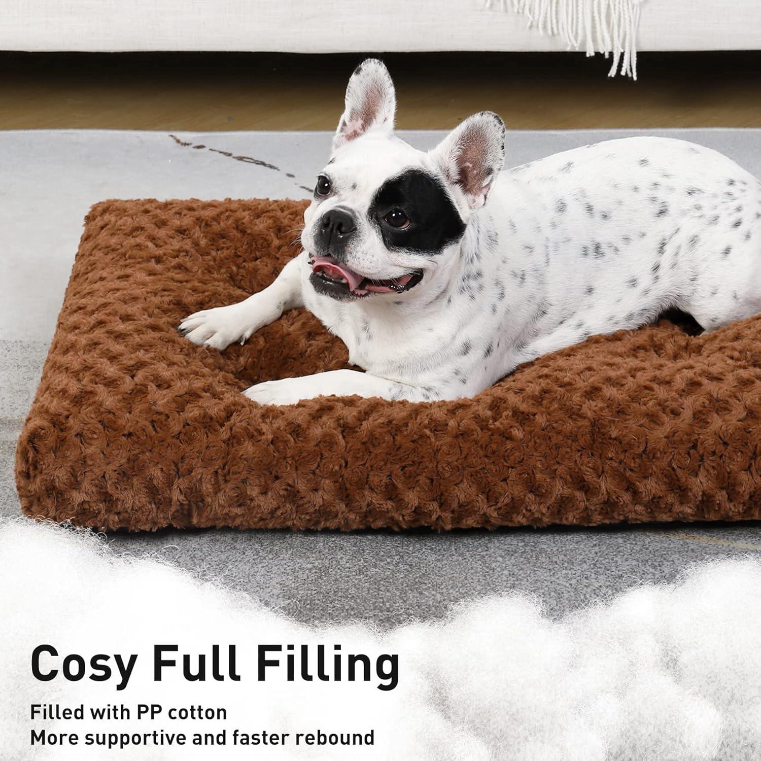 KSIIA Large Dog Bed Washable, Calming Dog Bed, | ObaPet