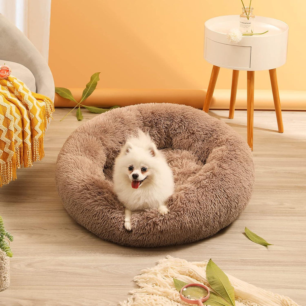 YOJOGEE Calming Donut Puppy Bed for Medium Small | ObaPet