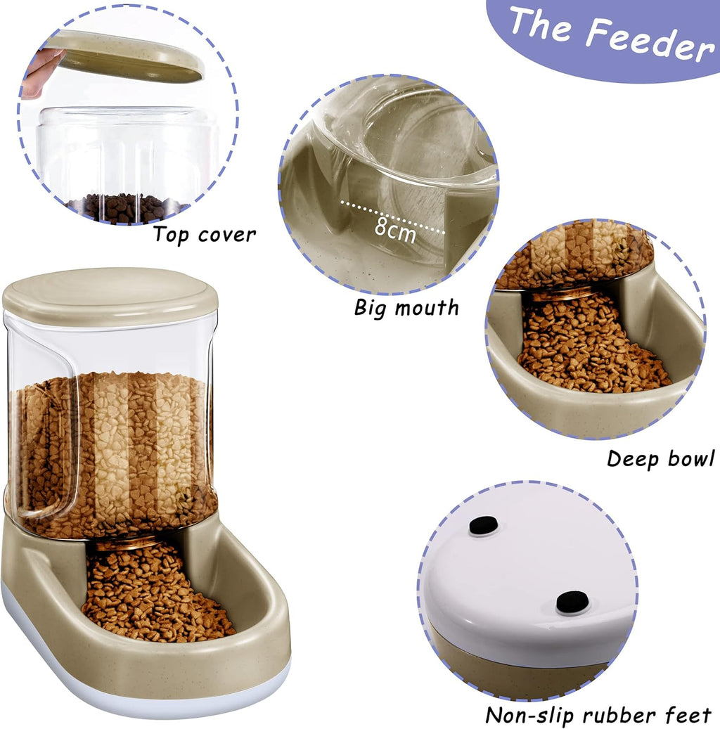Lucky-M Pets Automatic Feeder and Waterer | ObaPet