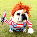 DELIFUR Dog Chucky Costume Pet Halloween Clothes | ObaPet