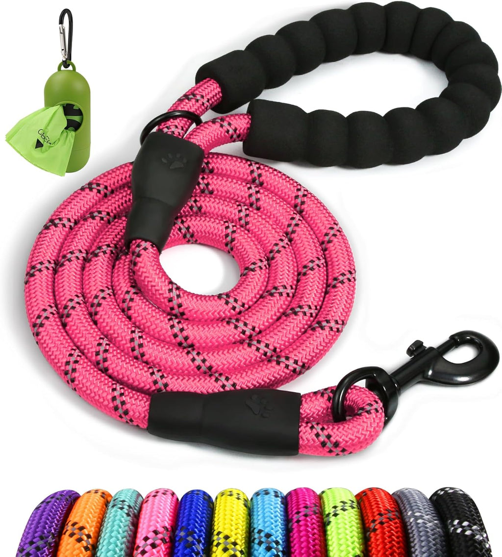 Taglory Rope Dog Lead with Soft Padded Handle, | ObaPet