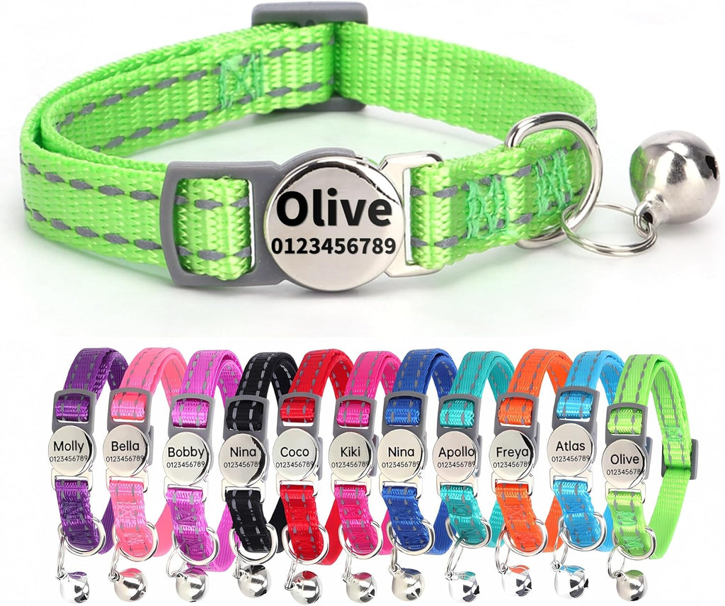 SEOUGEE Cat Collar Quick Release with | ObaPet