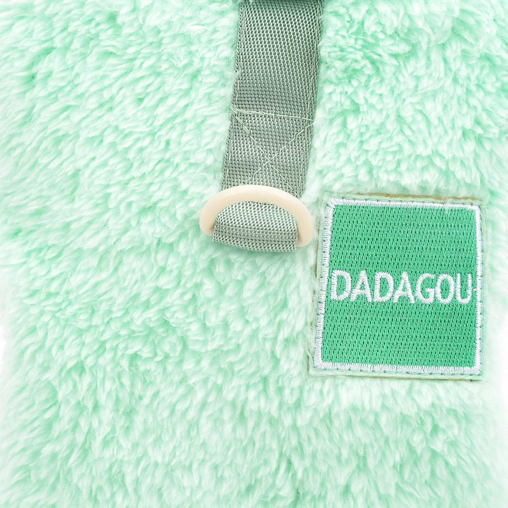 SMALLLEE_LUCKY_STORE Pet Sherpa Fleece Jumper Vest Sweaters Turtleneck Pullover with D-ring Soft Sweatshirt for Small Dogs Cat Puppy Boy Girl Yorkie Chihuahua Warm Fall Winter Clothes,Pink,S