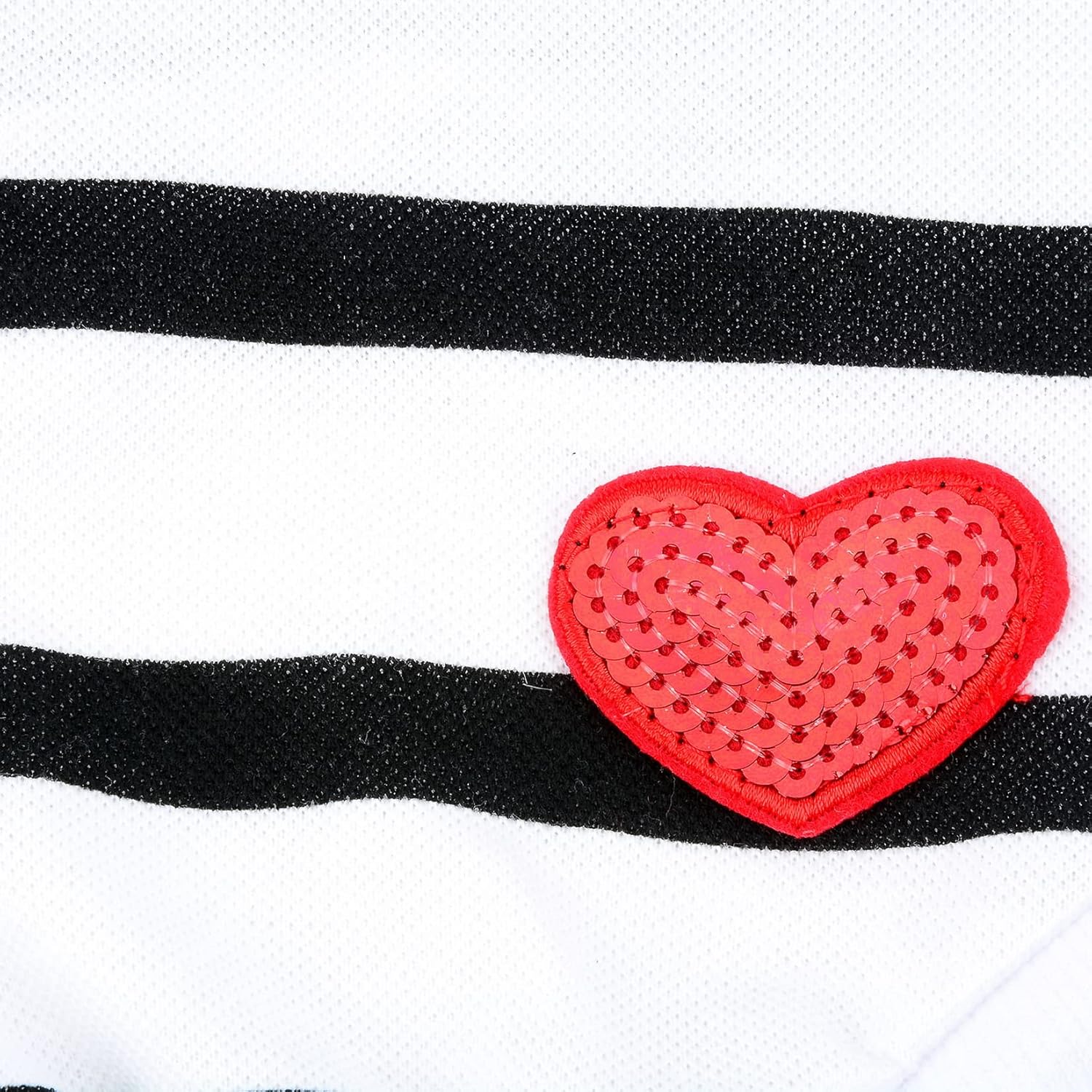 Zunea Dog Shirts for Small Dogs Summer Basic T-Shirt Striped Puppy Clothes Sequins Love Heart Sweatshirt Soft Cotton Short Sleeve Tee Shirt Pet Girl Boy Clothing Pullover Chihuahua Apparel Gray S