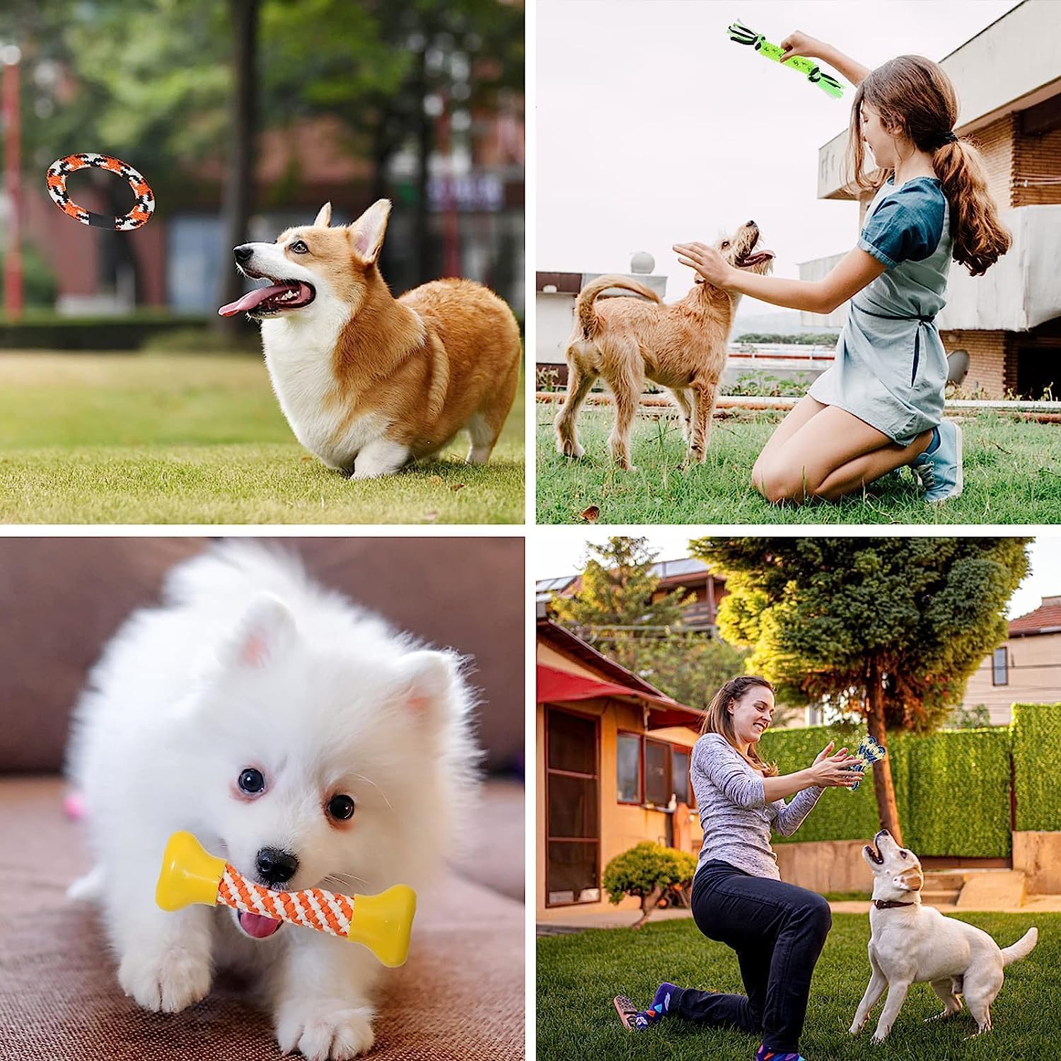 Aitmexcn Dog Rope Toys for Large Medium Dog | ObaPet