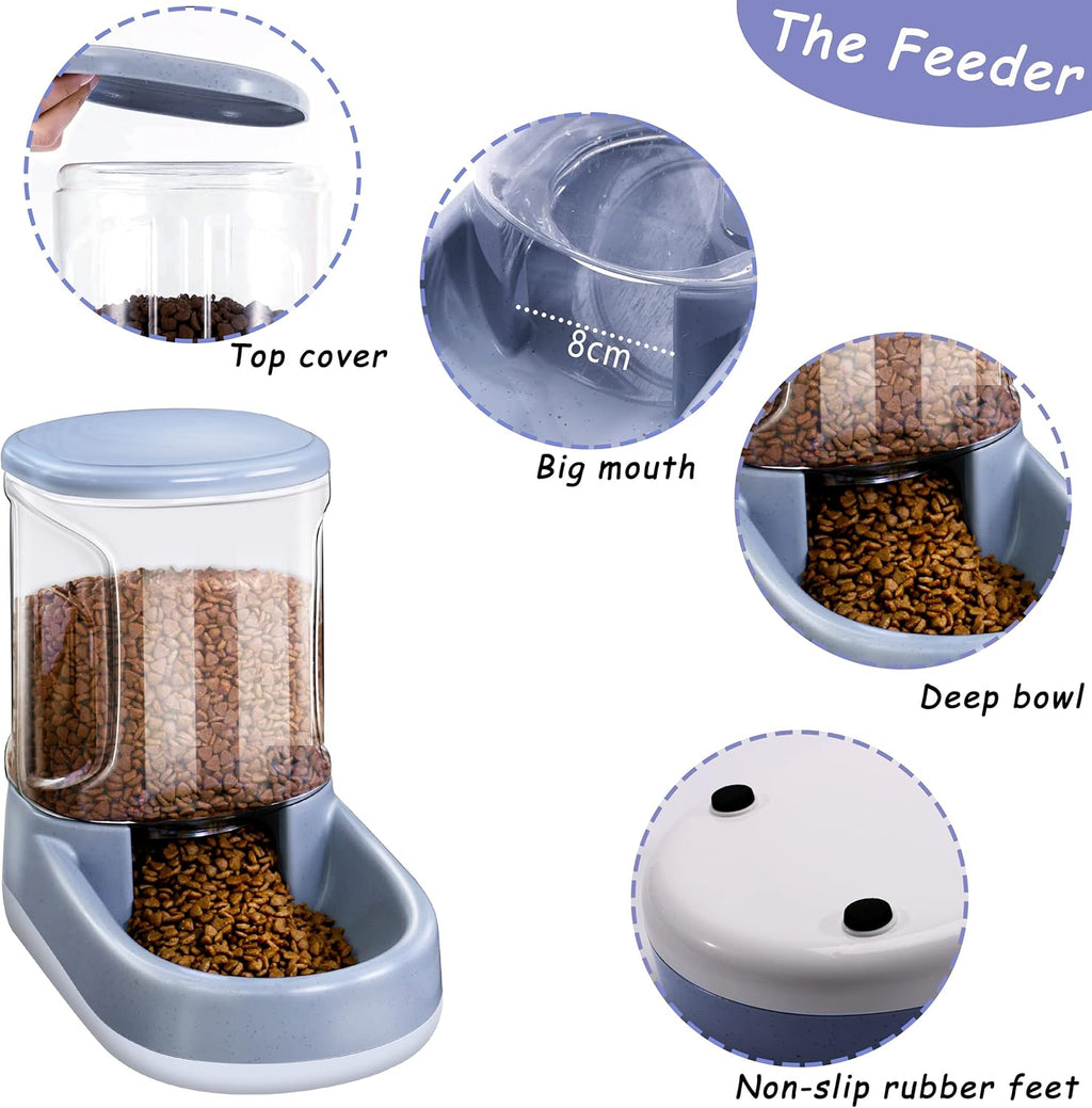 Lucky-M Pets Automatic Feeder and Waterer | ObaPet
