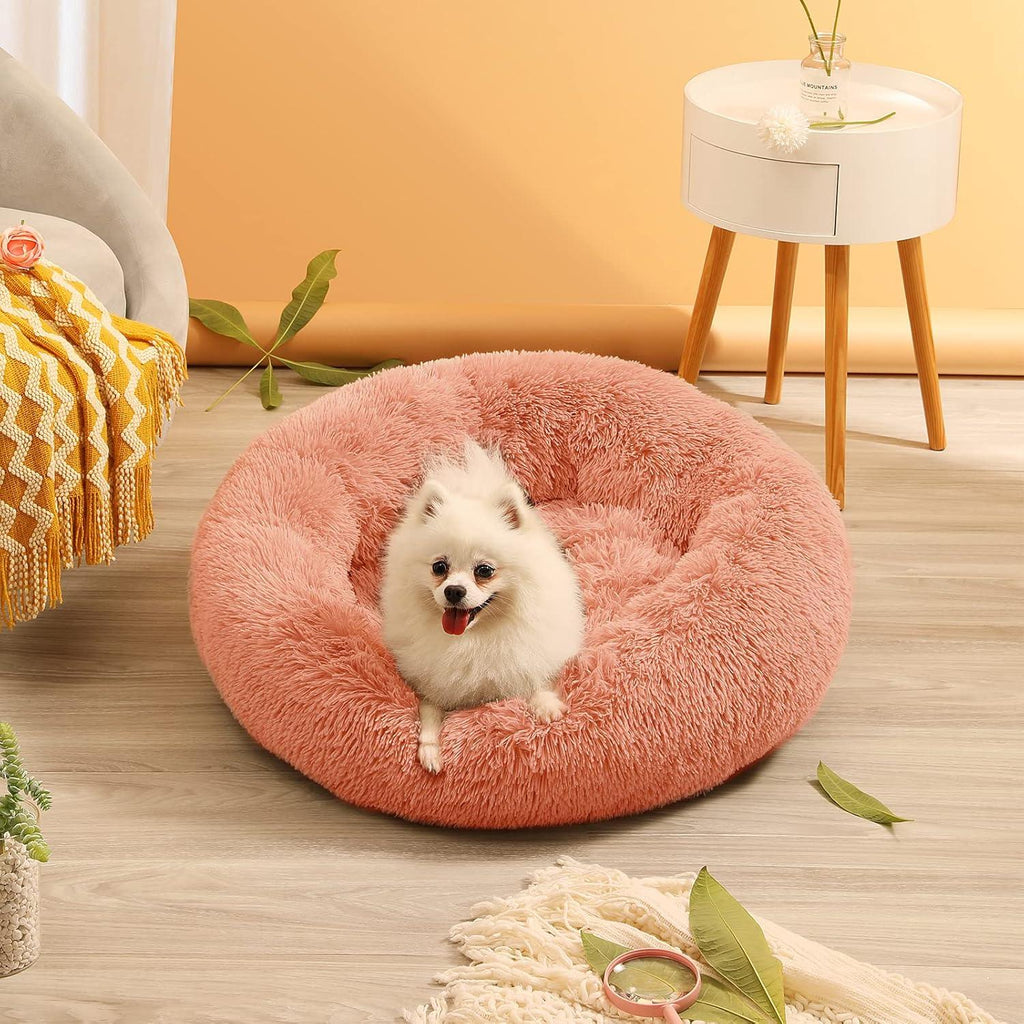 YOJOGEE Calming Donut Puppy Bed for Medium Small | ObaPet