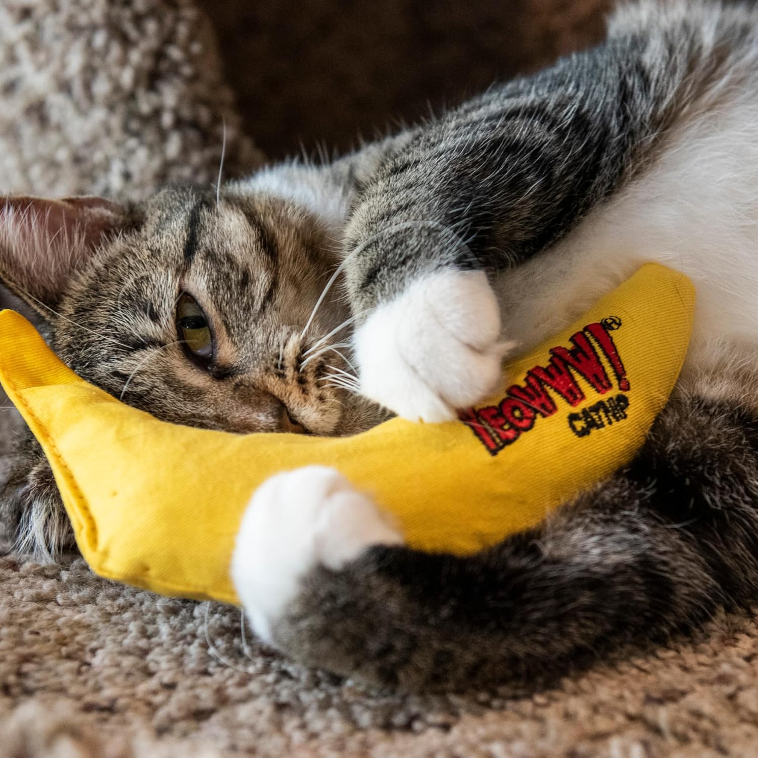 Yeowww Banana Singles Cat Toy | ObaPet